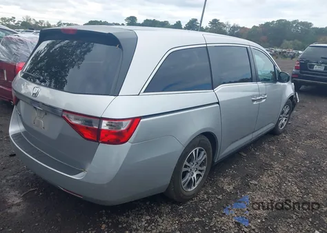 2011 Honda Odyssey Ex-L из США, поврежденный, VIN 5FNRL5H69BB089110